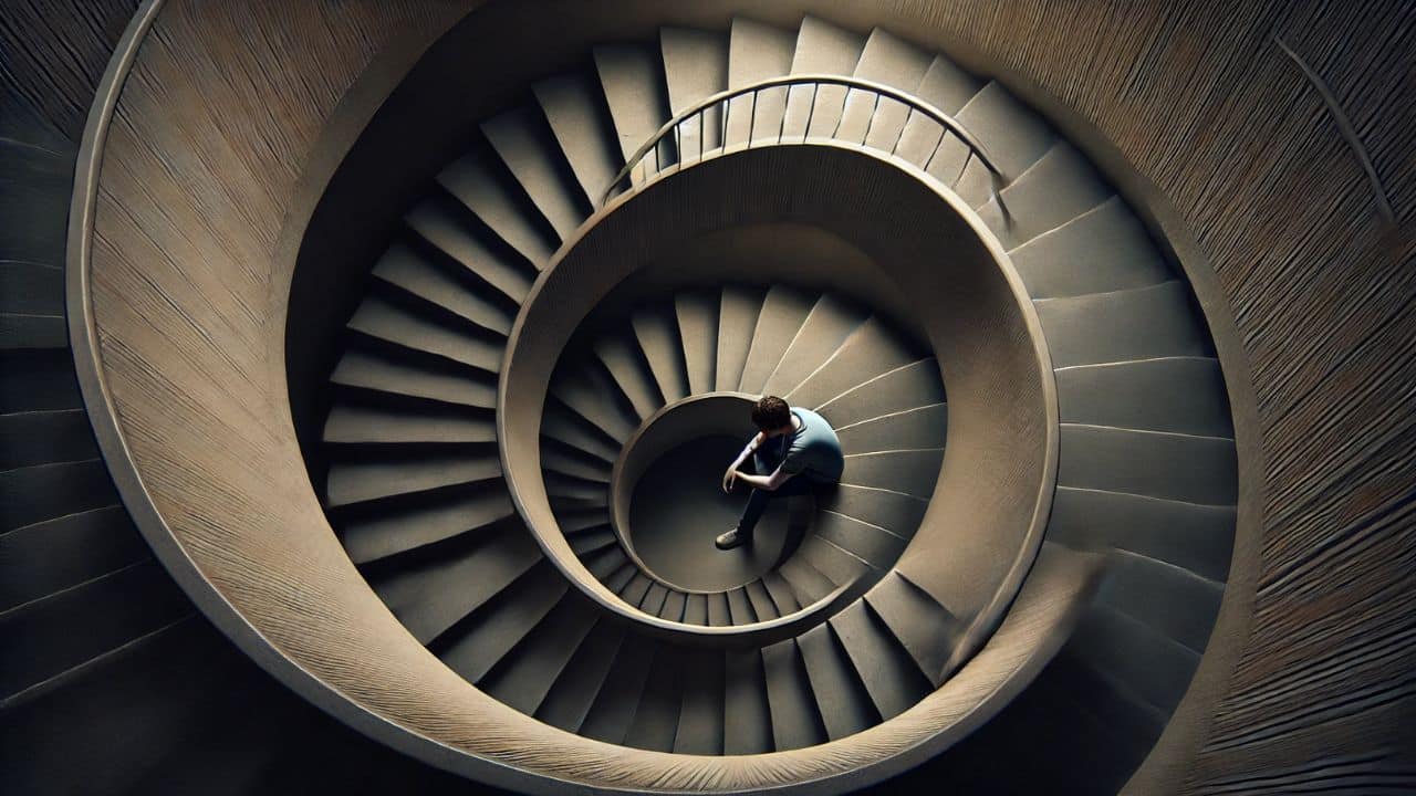 El espiral de la Depresión