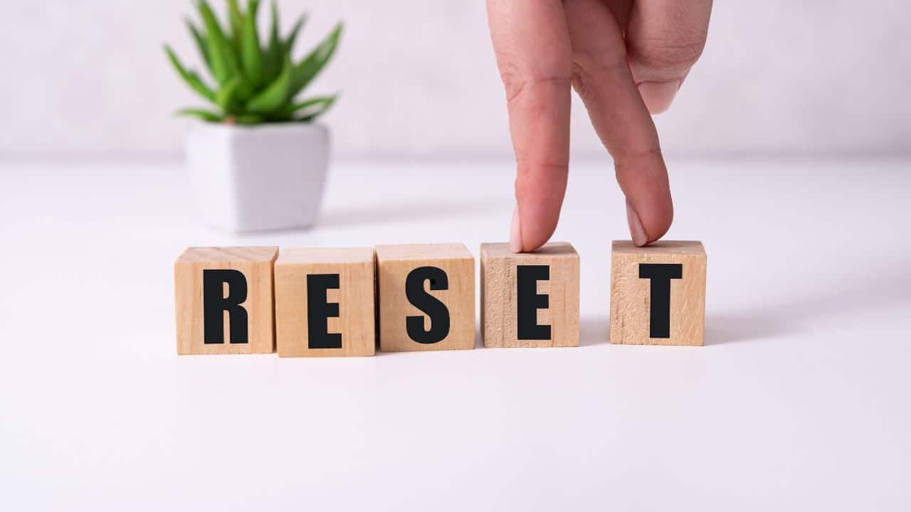 ¿Hacemos un reset?