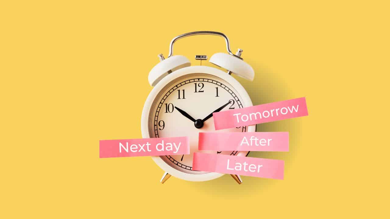 ¿Tienes tendencia a procrastinar?